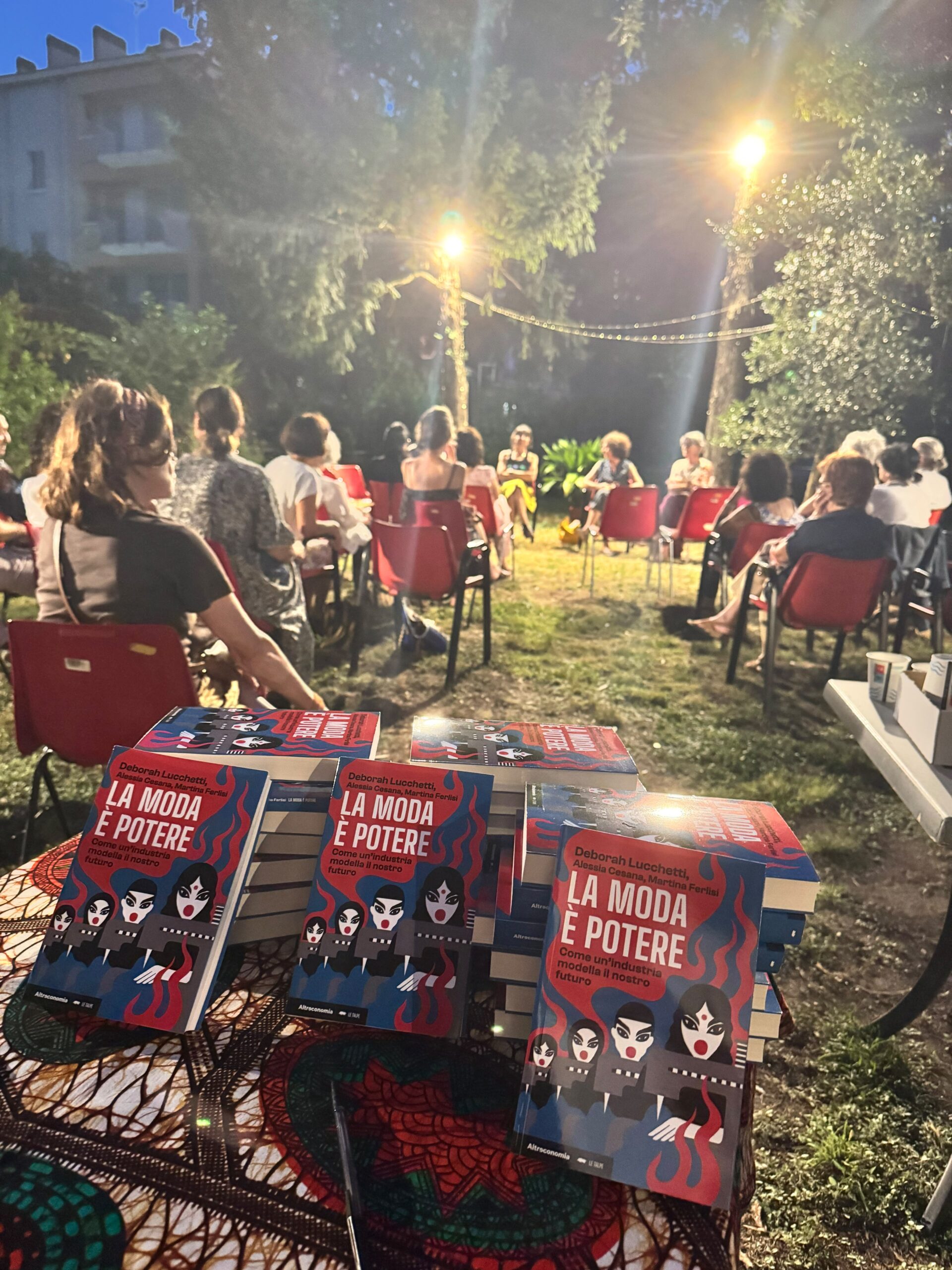 fem garden Il Fem Garden e il libro LA MODA E’ POTERE